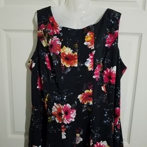 Dress Barn Plus Size 24 Floral Dress Used
